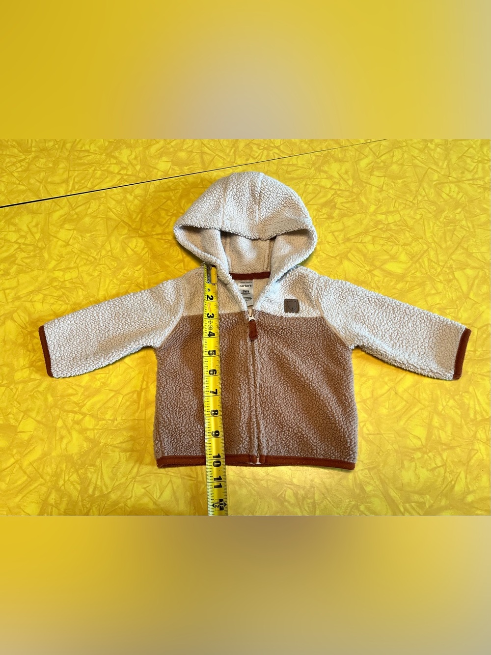 Carter’s size 3 Months Hoodie Bundle - Picture 7 of 15